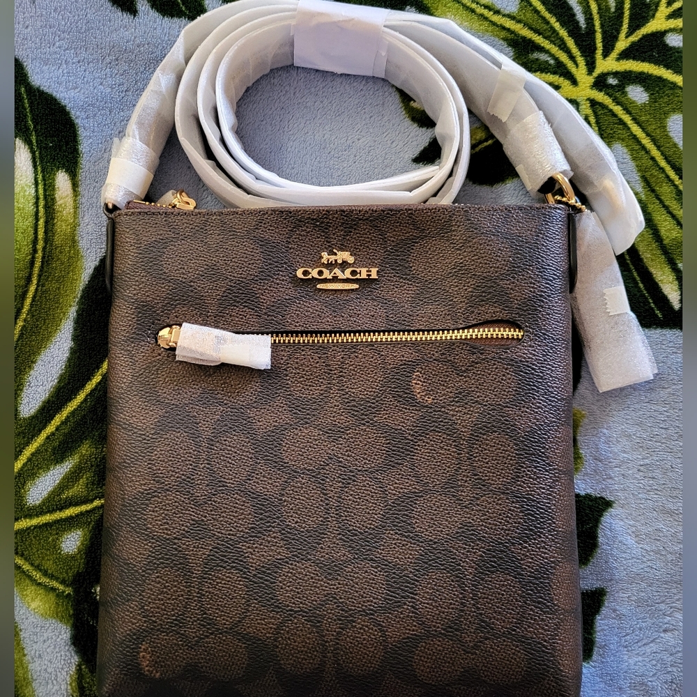 Mini Rowan File Bag In Signature Canvas NWOT